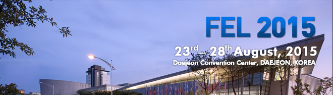 FEL2015 Proceedings — Daejeon, Republic of Korea logo