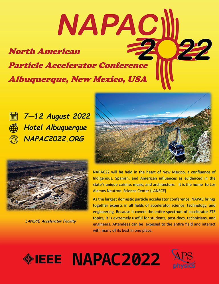 conference logo NAPAC2022